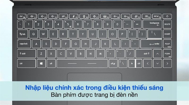 Bàn phím có đèn nền cho bạn chơi game trong điều kiện ánh sáng kém