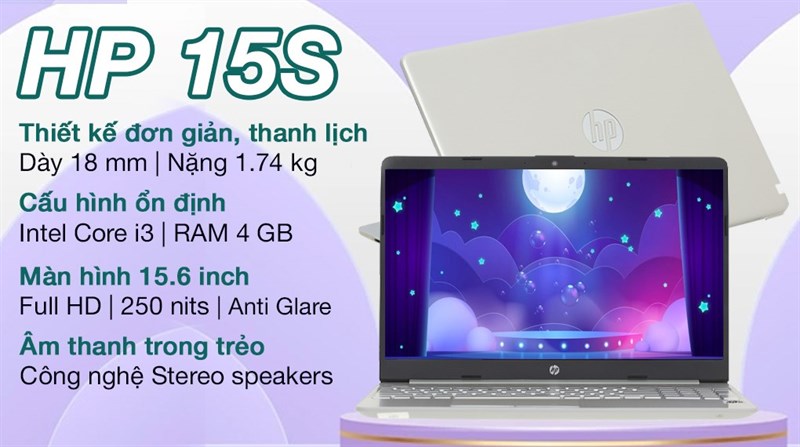 HP 15s du1108TU i3 10110U 