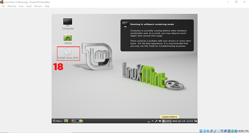 ấccsacs Chọn Install Linux Mint