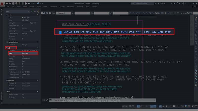 Cách sửa lỗi font chữ trong CAD cực nhanh chóng