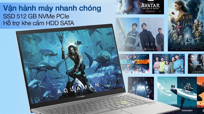 Vận h&agrave;nh nhanh ch&oacute;ng, lưu trữ dễ d&agrave;ng 