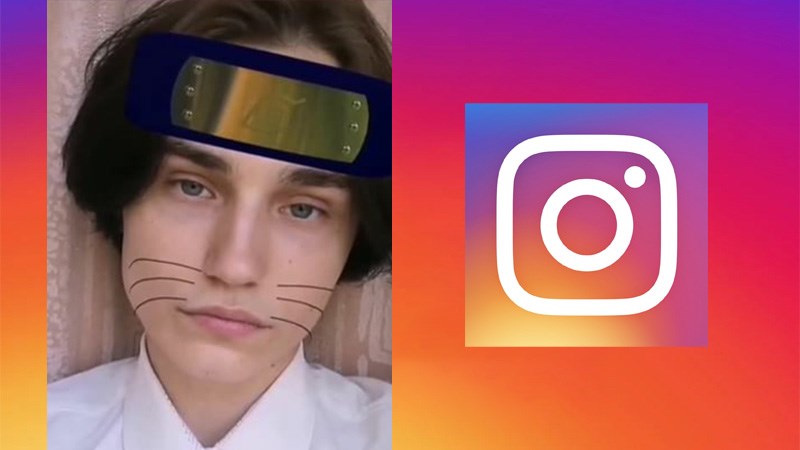 C&aacute;ch quay video filter Naruto tr&ecirc;n Instagram nhanh, đơn giản