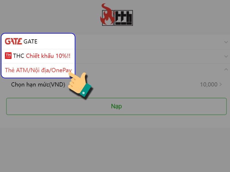 Chọn phương thức thanh to&aacute;n