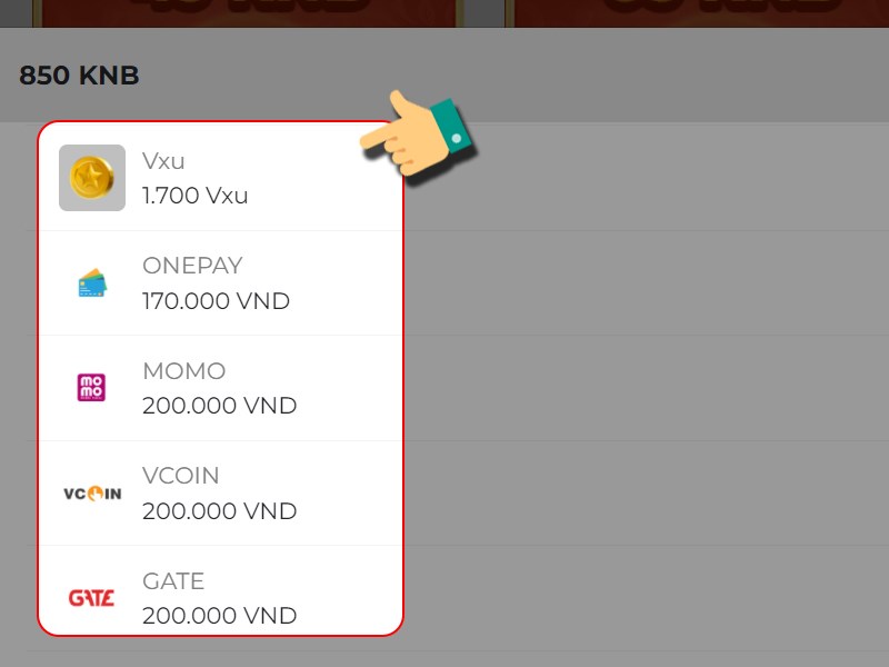 Chọn c&aacute;ch thanh to&aacute;n