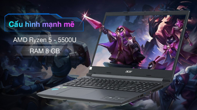 Acer Aspire 7 Gaming A715 42G R4XX R5 5500U