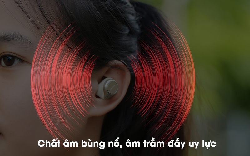 Tai nghe Bluetooth True Wireless Jabra Elite 75T Gold&nbsp;