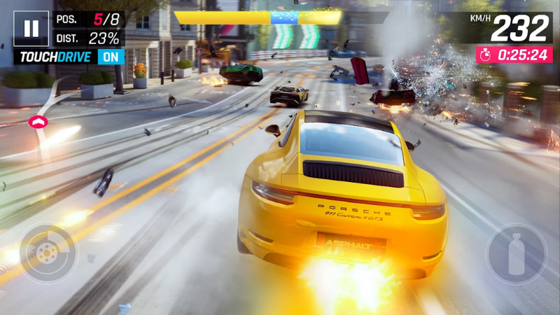 Trải nghiệm đua xe Asphalt 9 dễ dàng