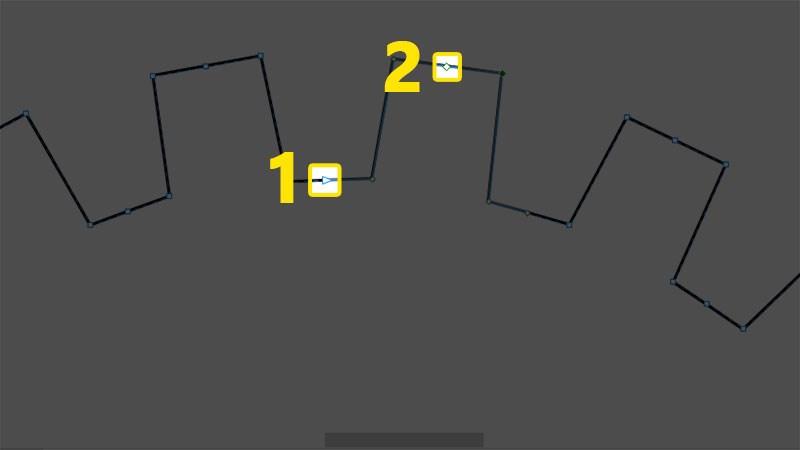 X&oacute;a c&aacute;c điểm ở giữa