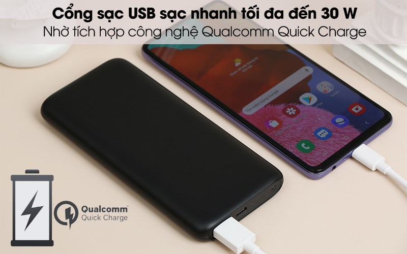 Chuẩn sạc nhanh tương th&iacute;ch với nhiều thiết bị
