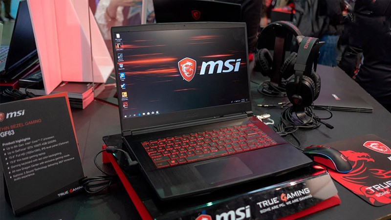 MSI Gaming GF63 Thin 10SC i7 10750H