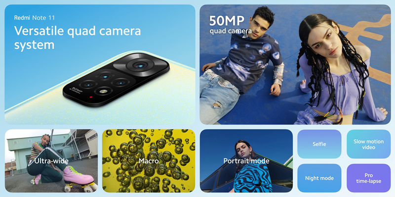 Cụm 4 camera l&ecirc;n đến 50 MP