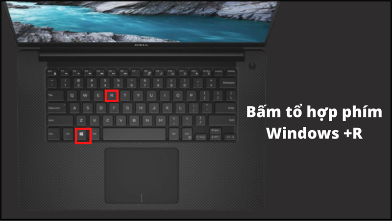 Mở hộp thoại Run bằng cách bấm tổ hợp phím Windows + R Mở hộp thoại Run bằng cách bấm tổ hợp phím Windows + R
