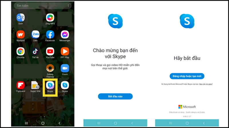 Mở Skype Insider và đăng nhập tài khoản còn lại Mở Skype Insider và đăng nhập tài khoản còn lại