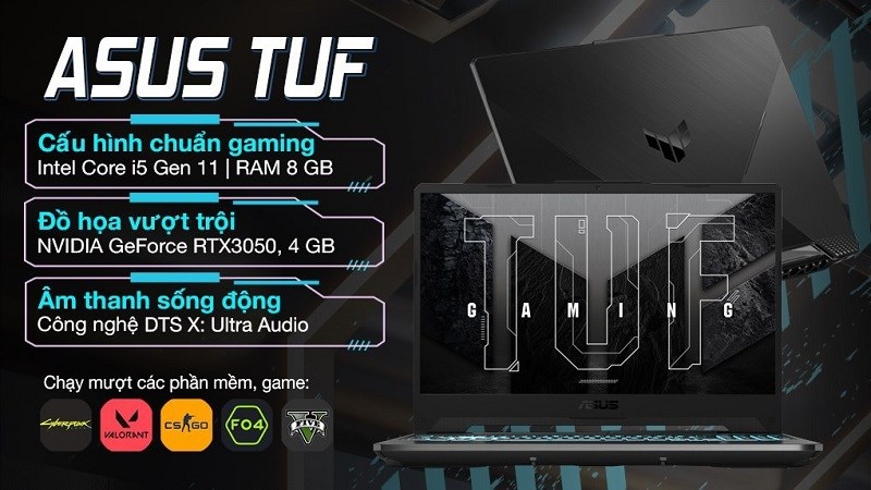 Asus TUF Gaming FX506HC i5 11400H