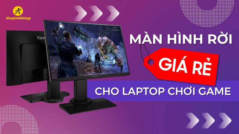 Tổng hợp m&agrave;n h&igrave;nh rời gi&aacute; rẻ cho laptop chơi game tốt nhất 2022