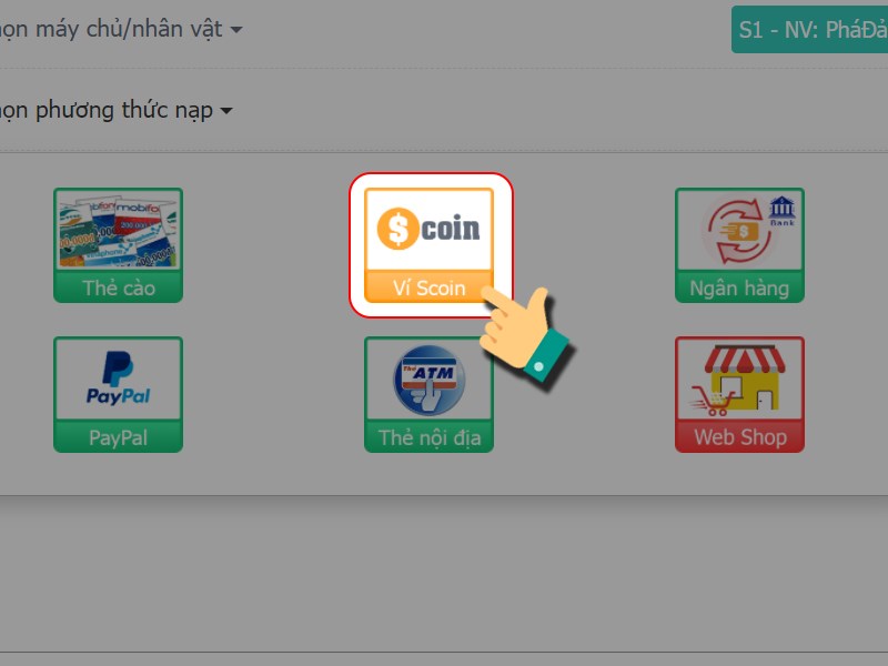 Chọn v&iacute; Scoin