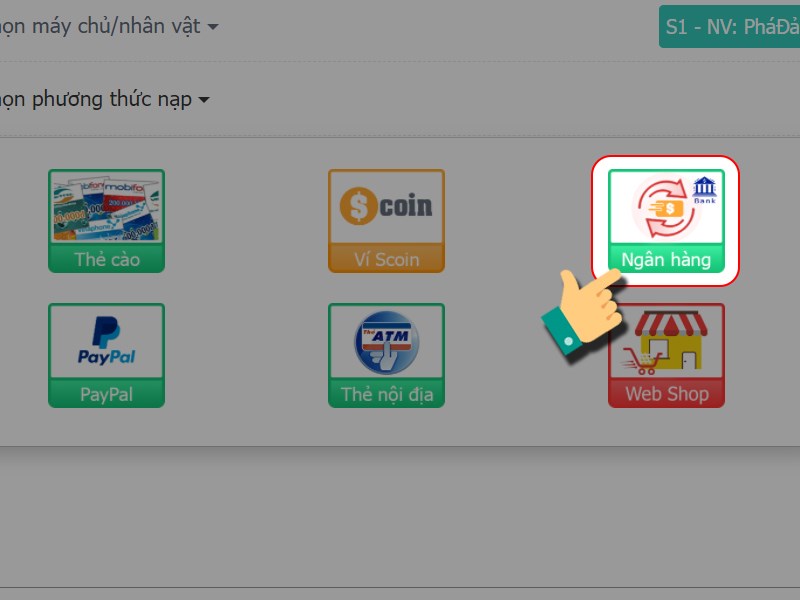 Phương thức thanh to&aacute;n ng&acirc;n h&agrave;ng