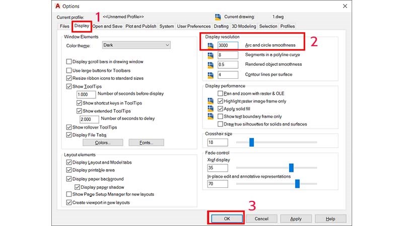 Chỉnh bằng th&ocirc;ng số