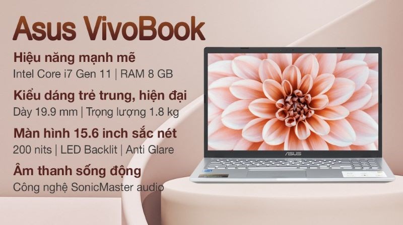 Laptop Asus VivoBook X515EA i7 1165G7 Laptop Asus VivoBook X515EA i7 1165G7