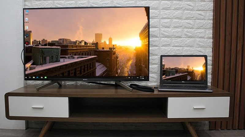 Kết nối với ti vi 