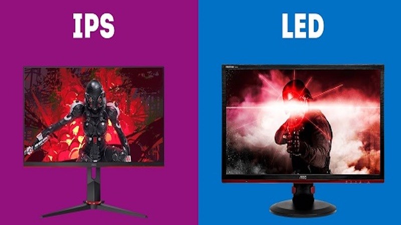 Màn hình IPS và màn hình LED: Màn hình IPS và màn hình LED: