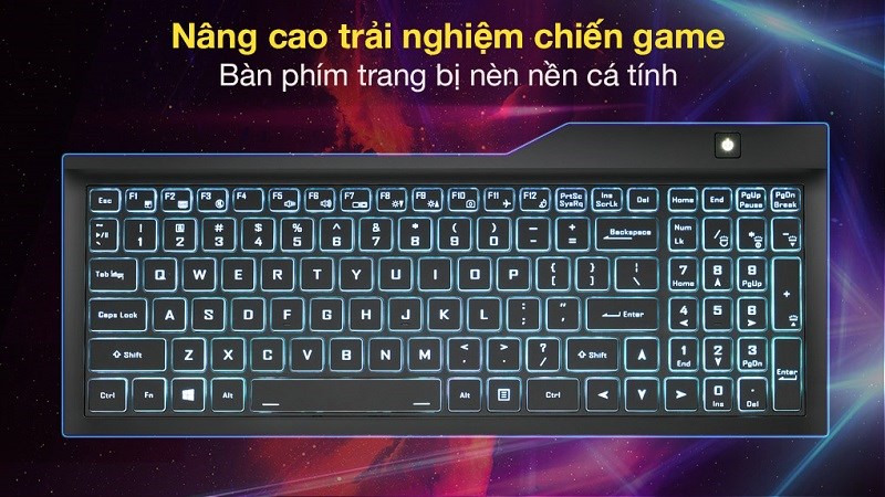 B&agrave;n ph&iacute;m chiến game c&aacute; t&iacute;nh