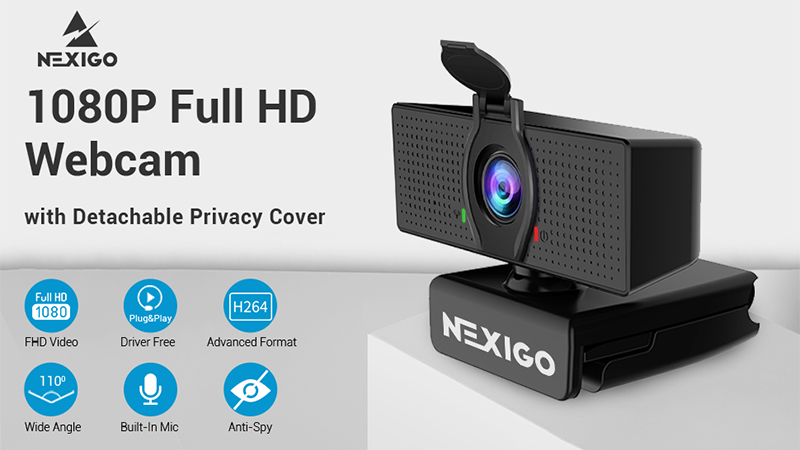 Webcam NexiGo N60 HD 1080p
