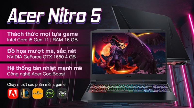 Acer Nitro 5 Gaming AN515 56 5256