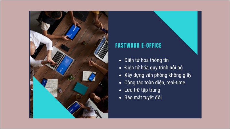 FastWork: Phần mềm quản lý văn phòng điện tử