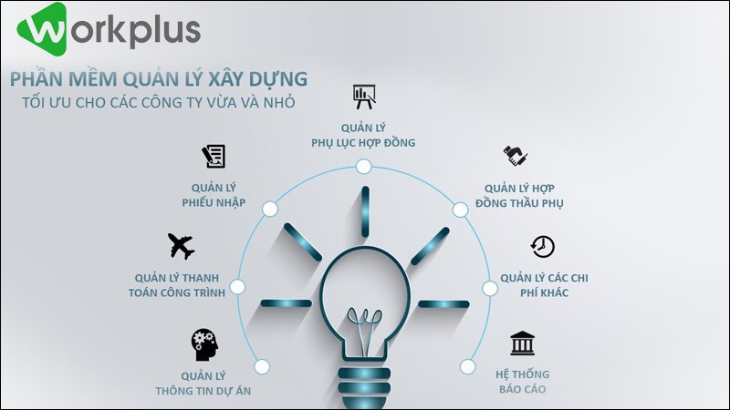 Workplus: Phần mềm quản l&yacute; dự &aacute;n x&acirc;y dựng