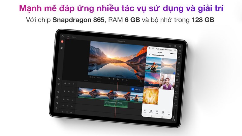 Chip Snapdragon 865 tr&ecirc;n Huawei MatePad 11