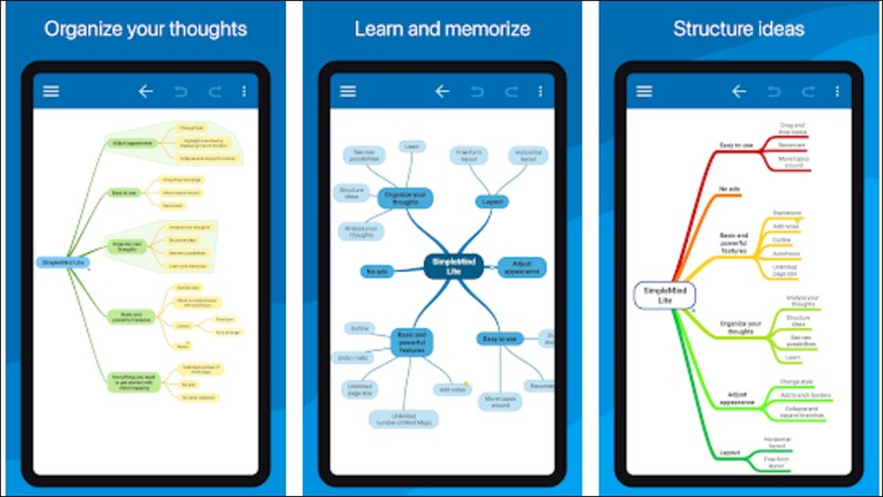 TOP 10 app vẽ sơ đồ tư duy trên điện thoại miễn phí, tốt nhất