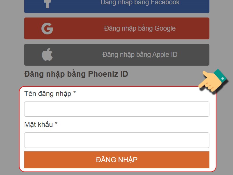 Đăng nhập t&agrave;i khoản game Kỷ Nguy&ecirc;n Rồng