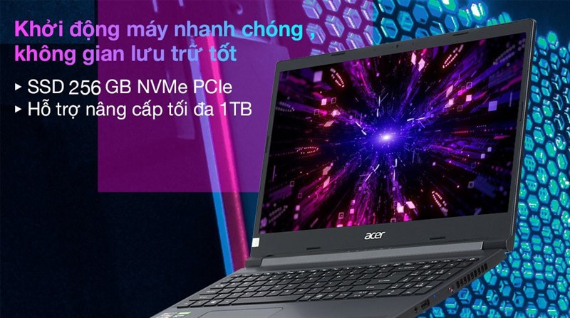 Ổ cứng 256 GB trở l&ecirc;n hỗ trợ mở m&aacute;y nhanh, nhiều bộ nhớ lưu trữ