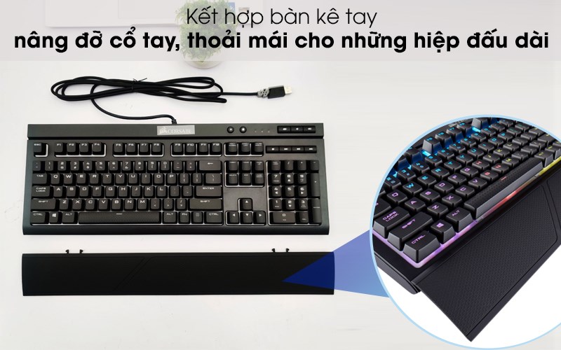 Miếng lót tay có thể tháo rời