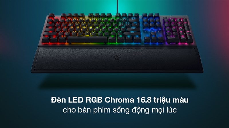 Bàn Phím Cơ Có Dây Gaming Razer BlackWidow V3 Đen