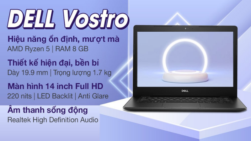 Cấu hình của Dell Vostro 3405 R5 3500U