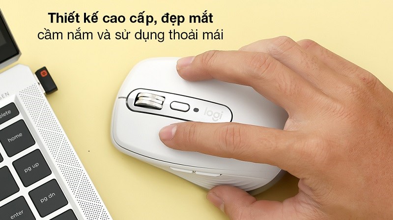 Chuột kh&ocirc;ng d&acirc;y Logitech MX Anywhere 3 X&aacute;m