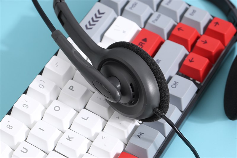 Tai nghe chụp tai Logitech H110 Đen