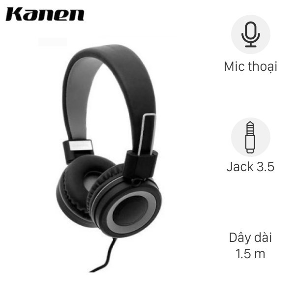 Tai nghe chụp tai Kanen IP-892