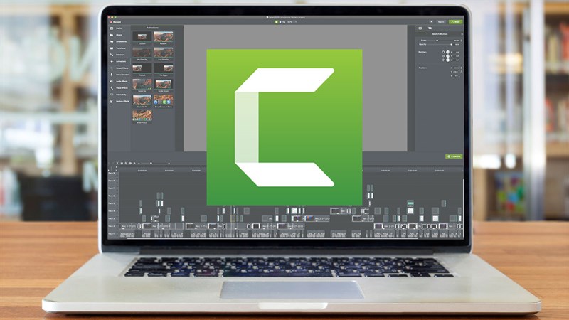 Phần mềm dựng phim Camtasia