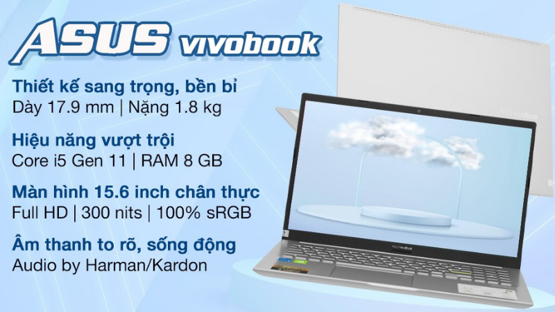 Asus VivoBook A515EP i5 1135G7