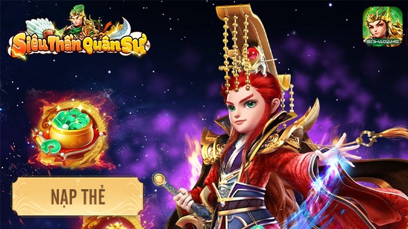 C&aacute;ch nạp Si&ecirc;u Thần Qu&acirc;n Sư Mobile