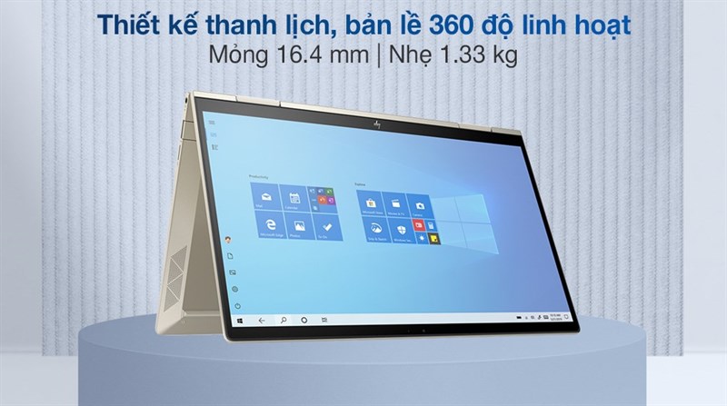 Thiết kế gập 360 độ