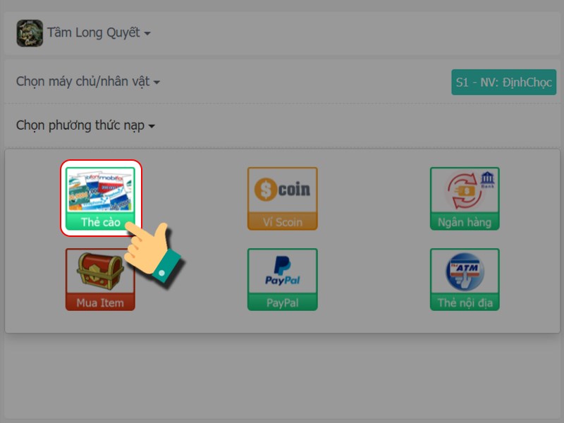 Thanh to&aacute;n bằng Thẻ c&agrave;o