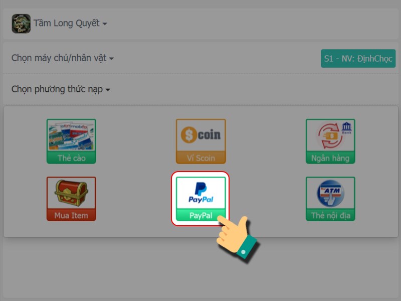 Thanh to&aacute;n PayPal