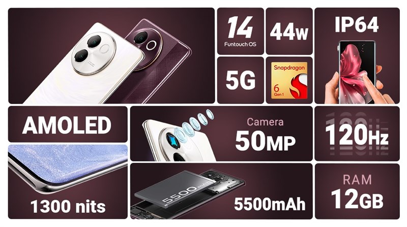 vivo V30e 5G vivo V30e 5G