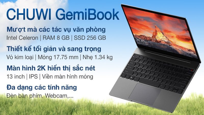 4. CHUWI GemiBook J4125