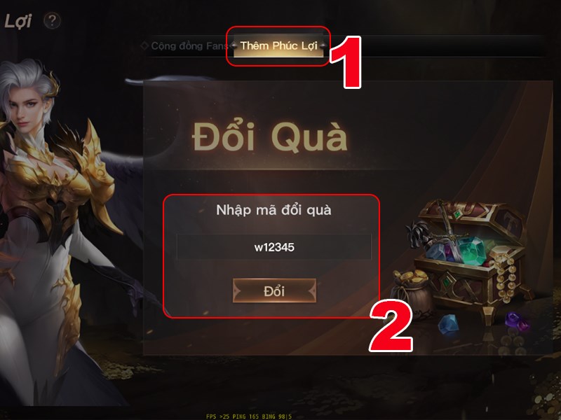 Nhập m&atilde; code bạn c&oacute; v&agrave;o đ&acirc;y