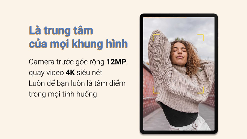 Tự tin giải phóng cơ thể trước ống kính Galaxy Tab S8+